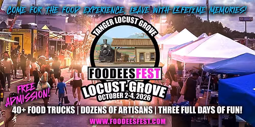 FOODEES FEST IS COMING TO LOCUST GROVE, GEORGIA