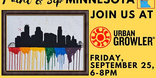 September 25 Paint & Sip at Urban Growler Brewing