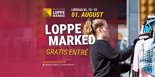Musicon Loppemarked 1. august