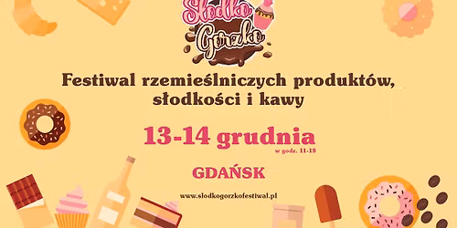 S\u0142odko Gorzko Sopot - festiwal rzemie\u015blniczych produkt\u00f3w, s\u0142odko\u015bci i kawy