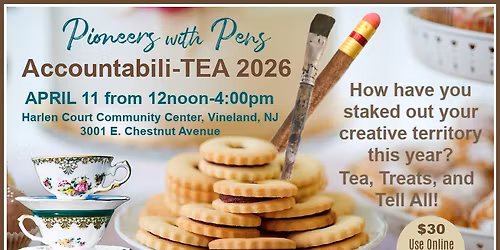 Pioneers with Pens Accountabili-TEA 2026