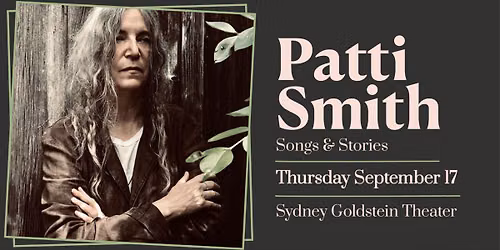 Patti Smith: Songs and Stories