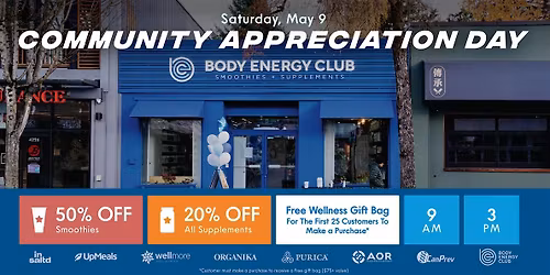 Community Appreciation Day