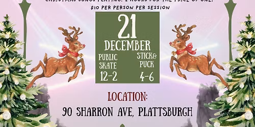 Holiday Skate (Christmas Sweaters and Pajamas)