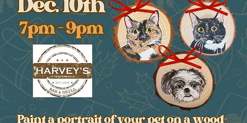 Pet paint and sip with Aimee Rose