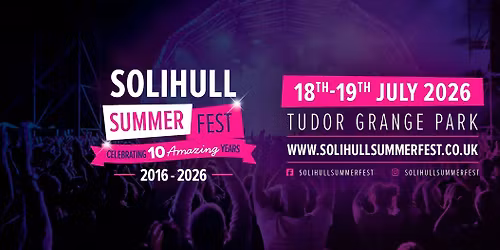 Solihull Summer Fest 2026