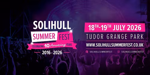 Solihull Summer Fest 2026