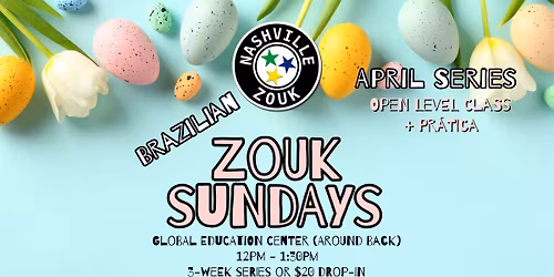 April Zouk Series (Open-Level Class + Pr\u00e1tica) \ud83d\udc23