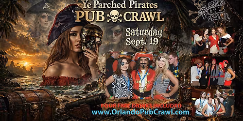 Ye Parched Pirates Pub Crawl