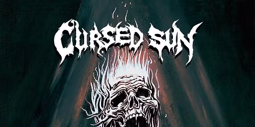 Cursed Sun "Rituals of the Shattered Mind" EP Launch. W\/ Teras & Asylum Road. Voodoo, 31\/01\/26