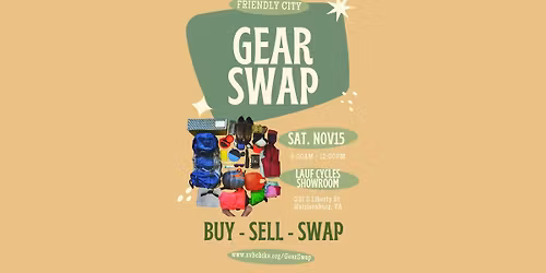 Friendly City Gear Swap