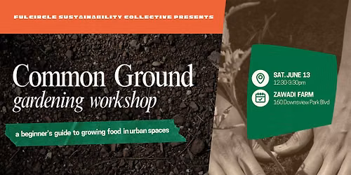 Common Ground Gardening Workshop