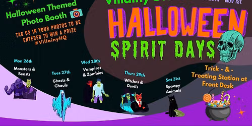 Villainy Spirit Week