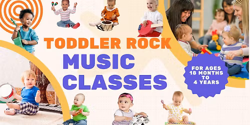 Toddler Rock - Music Appreciation Class for Toddlers