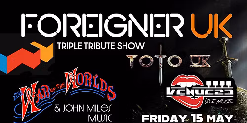 Foreigner Uk - War of the World's - Toto UK