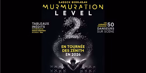 Murmuration \u2022 Z\u00e9nith, Strasbourg \u2022 11\/04\/2026