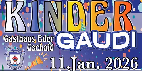 \u201eKindergaudi\u201c - Kinderfasching