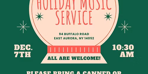 Annual Holiday Music Service