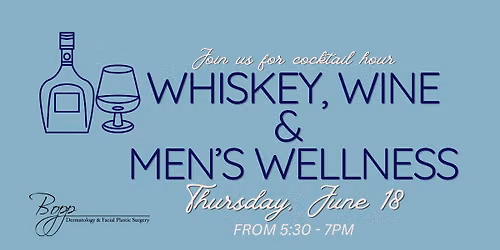 Whiskey, Wine & Men's Wellness — 3421 North Causeway Boulevard, Suite 102, Metairie, LA, United States, Louisiana 70002