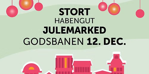 STORT JULEMARKED P\u00c5 GODSBANEN \ud83c\udf84 af habengut \ud83c\udf84