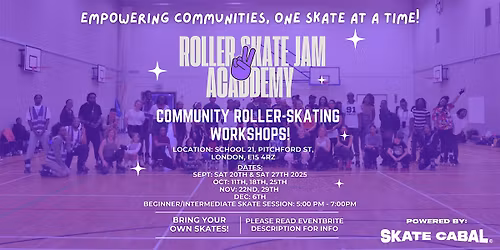 Beginner & Intermediate Coaching - Learn to Skate & Grow with friends!