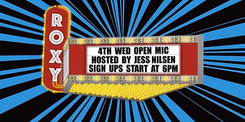Open Mic Night at ROXY Lockport!