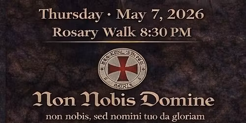 4th of Novena Rosary Walk in El Paso