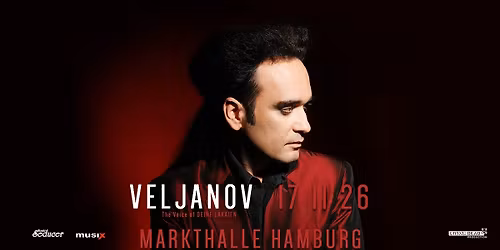 VELJANOV \/\/ 17.11.2026 Markthalle Hamburg