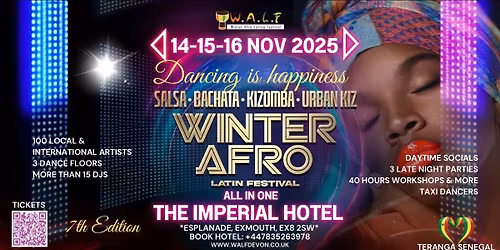 WALF25 Winter Afro-Latin Festival 7th Edition