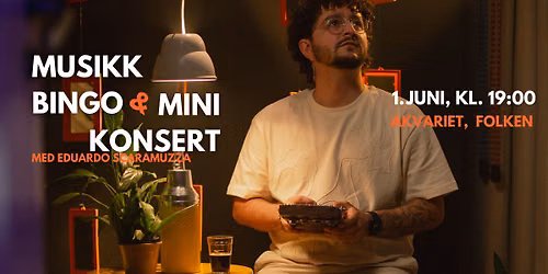 AKKS Musikkbingo og minikonsert med Eduardo Scaramuzza