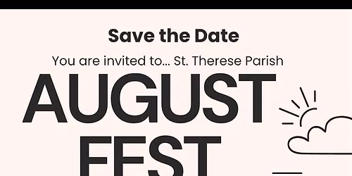 St Therese August Fest