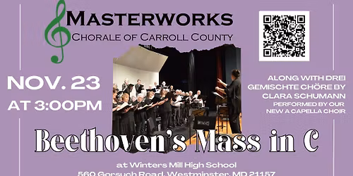 MCCC Presents: Beethoven's Mass in C