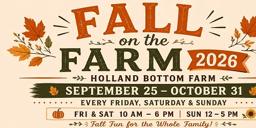 Fall on the Farm 2026