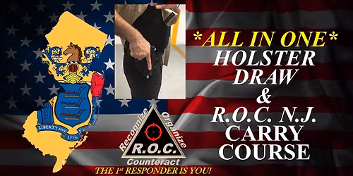 Combo Holster Draw & ROC NJ Carry Course (additional dates are available)