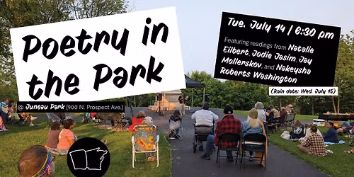 Poetry Reading: Poetry in the Park\u2014July 14, 2026