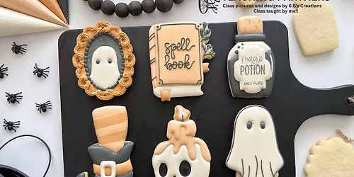 Haunted Hallows Beg\/Intermediate Cookie Decorating Class