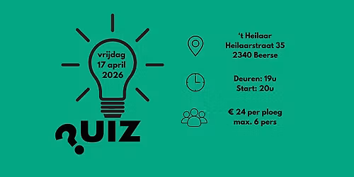 Quiz Scouts & Gidsen Beerse 2026