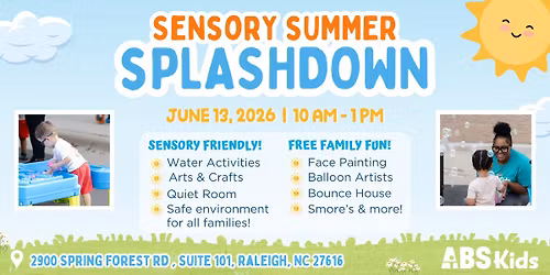 Sensory Summer Splashdown