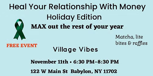 Heal Your Relationship with Money Holiday Edition
