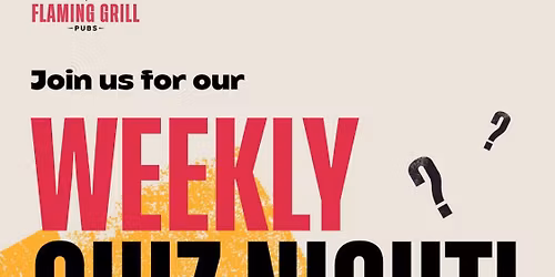 Quakerwood Quiz Night 