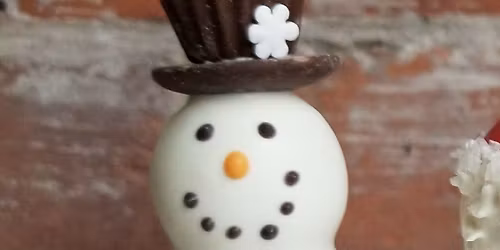 Snowman Cake Pop Decorating Class