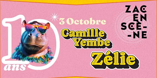 Zac en Sc\u00e8ne 2026 - Camille Yembe - Zelie