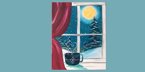 Paint and Sip Waiting on Santa