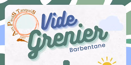 Vide grenier Aux pieds Tanques 