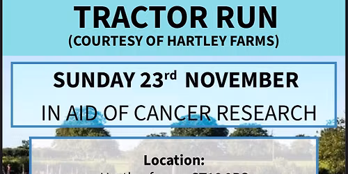 Eccleshall agricultural district tractor run 