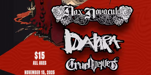 Nox Novacula \/\/ DATURA \/\/ Cruel Velvet