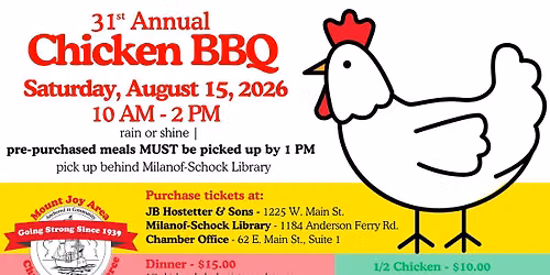 31st Annual Chicken BBQ