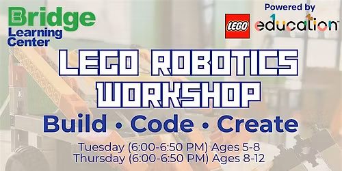 Complimentary Lego Robotics Workshop