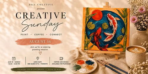 Creative Sunday Painting | Aura Toronto
