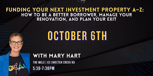 Dealmaker WNC October Meetup - Funding Your Next Investment Property A-Z:
